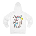 Printify Hoodie White / S Kawaii Unicorn - Unicorn World - Hoodie - Back Design