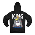 Printify Hoodie Black / 2XL King Cat - Streetwear - I´m Fine - Hoodie - Back Design