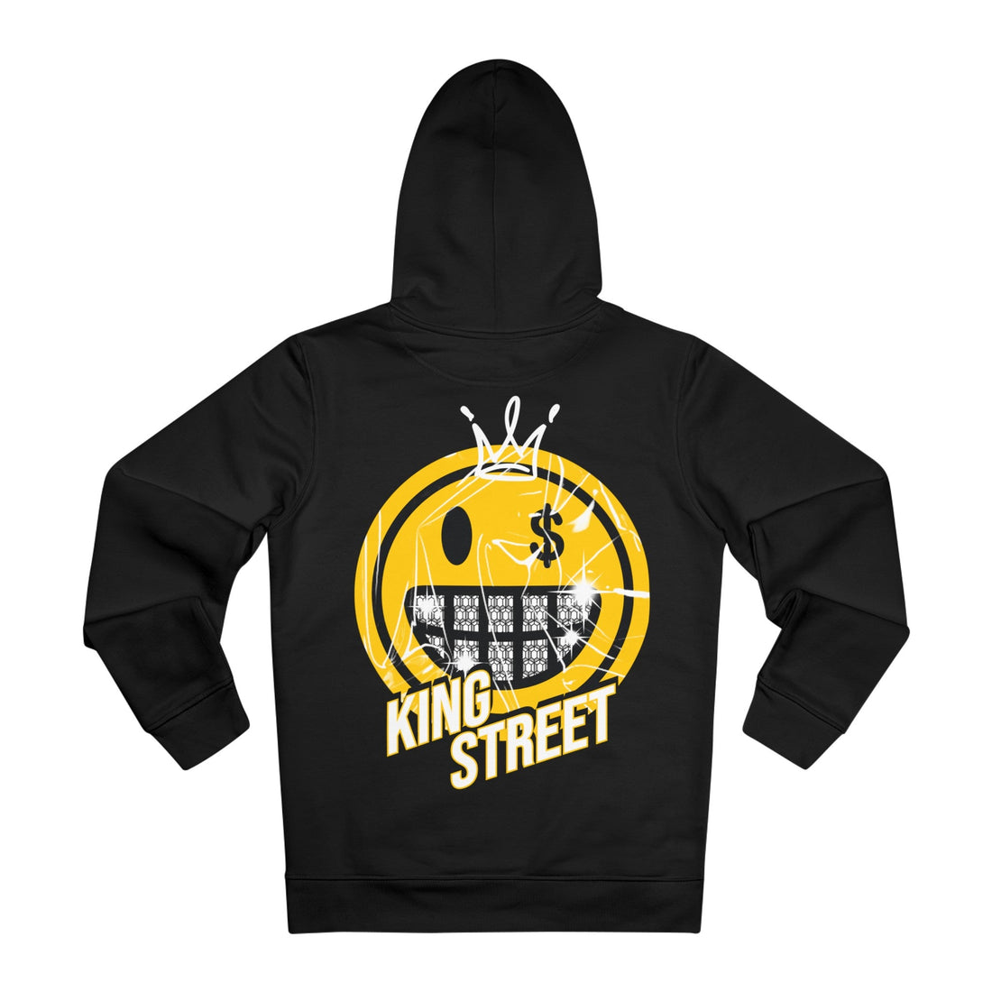 Printify Hoodie Black / 2XL King Street - Streetwear - Joker - Hoodie - Back Design