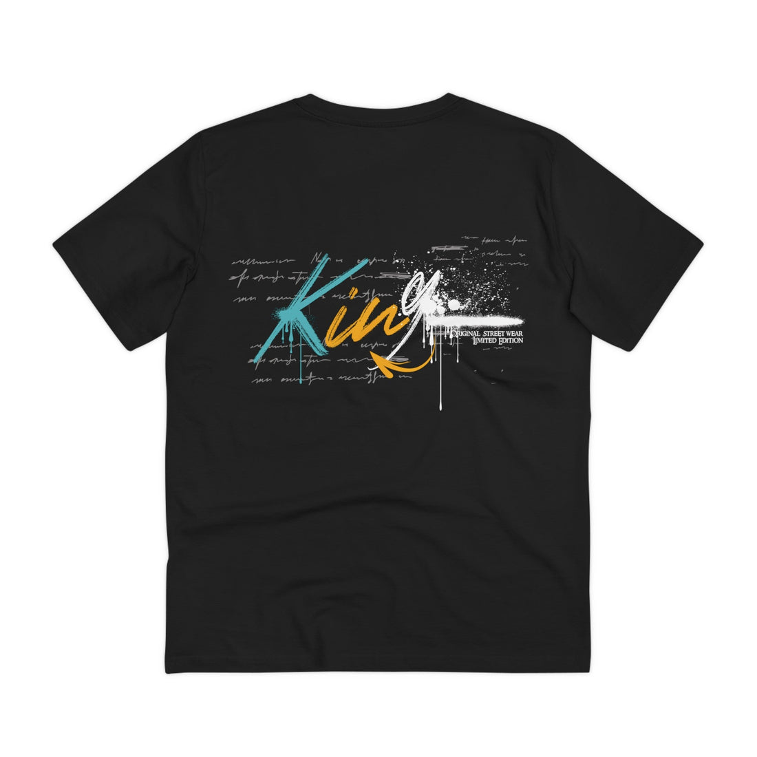 Printify T-Shirt Black / 2XS Kings World - Streetwear - Small Masterpieces - Back Design