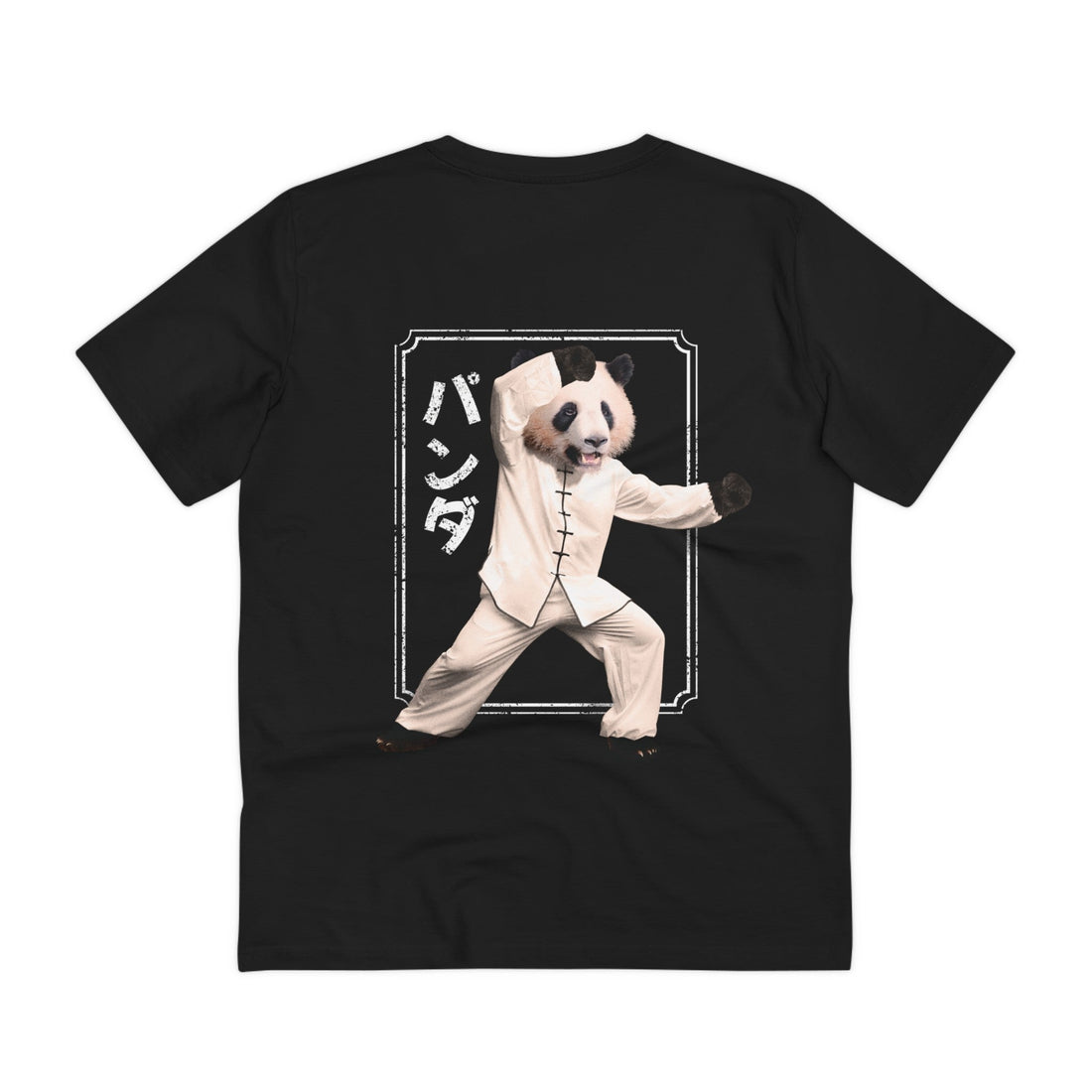 Printify T-Shirt Black / 2XS Kung Fu Panda - Martial Arts - Back Design