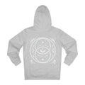 Printify Hoodie Heather Grey / S Look at the Bright Side - Universe Quotes - Hoodie - Back Design