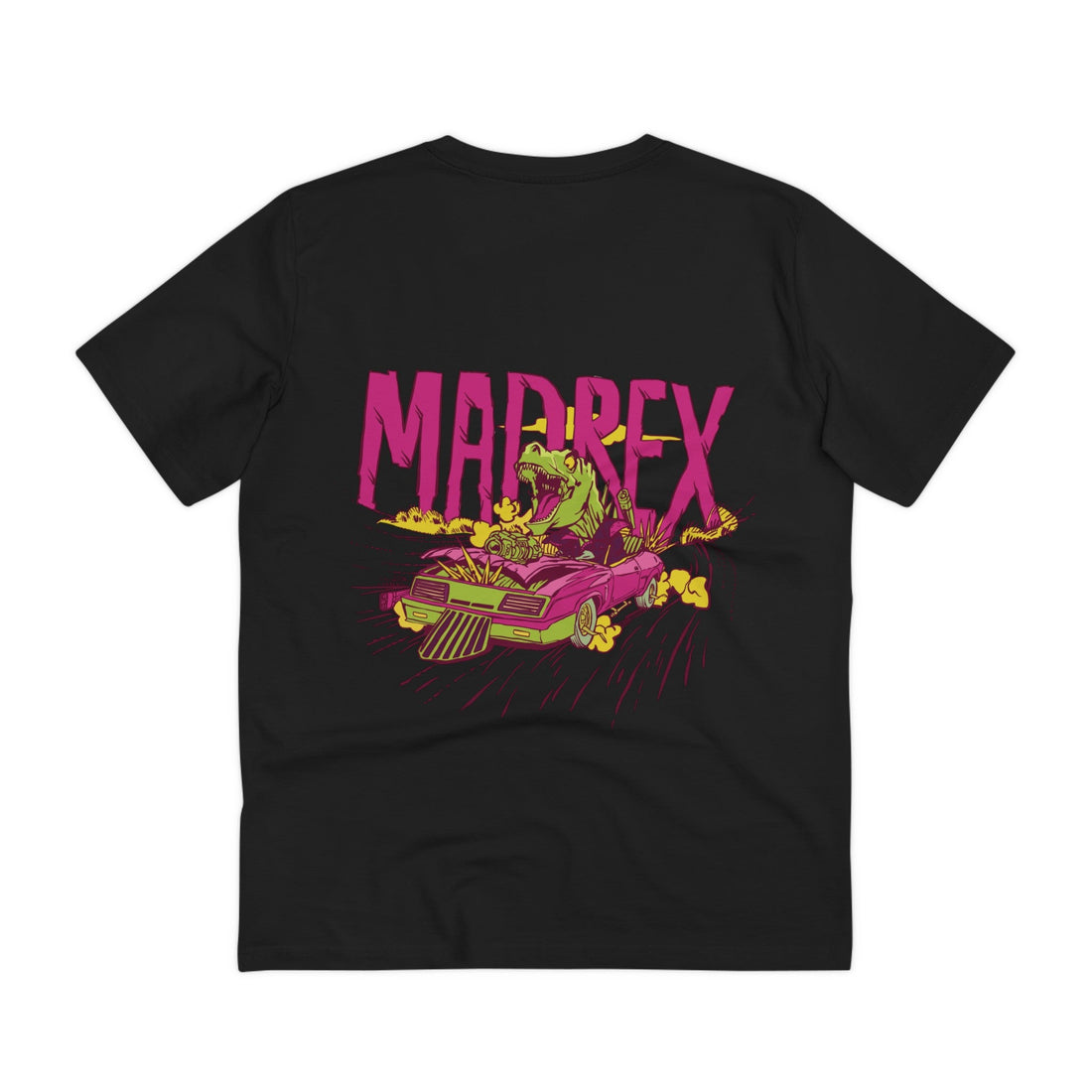 Printify T-Shirt Black / 2XS Madrex - Film Parodie - Back Design