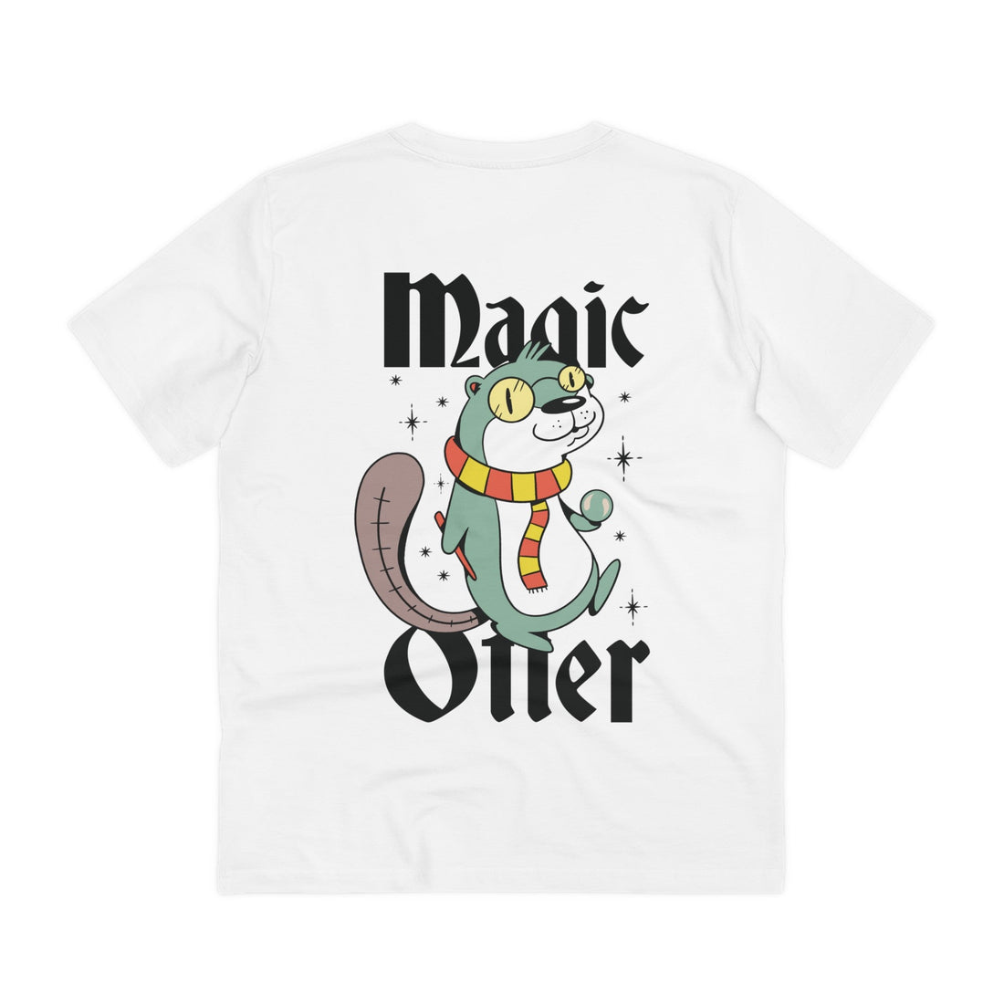 Printify T-Shirt White / 2XS Magic Otter - Film Parodie - Back Design