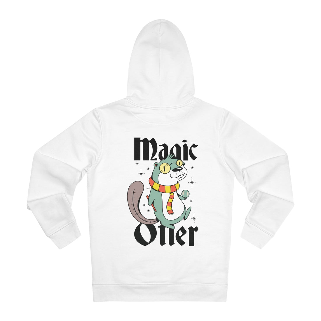 Printify Hoodie White / S Magic Otter - Film Parodie - Hoodie - Back Design