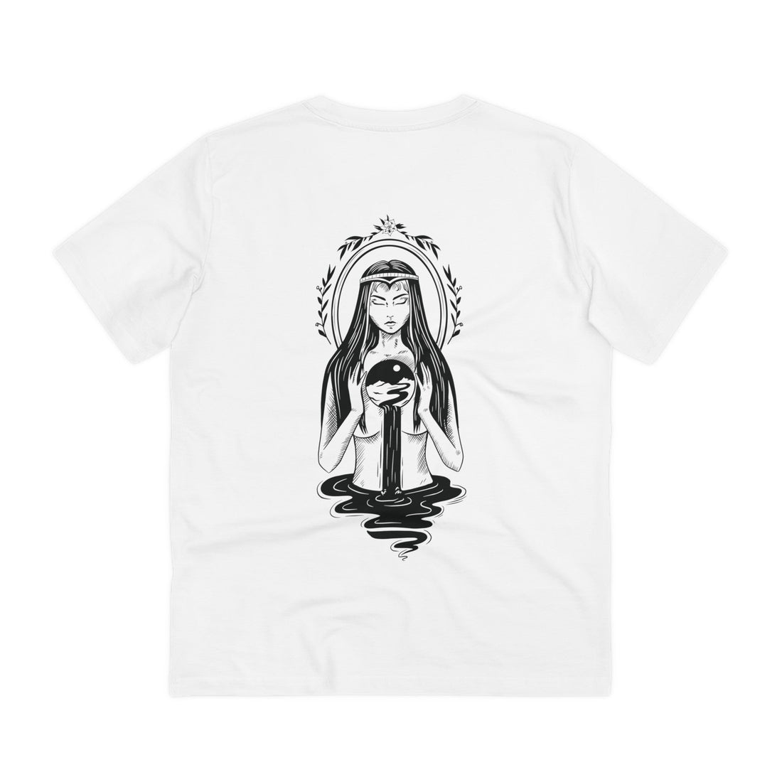 Printify T-Shirt White / 2XS Magic Woman - Dark Fantasy - Back Design