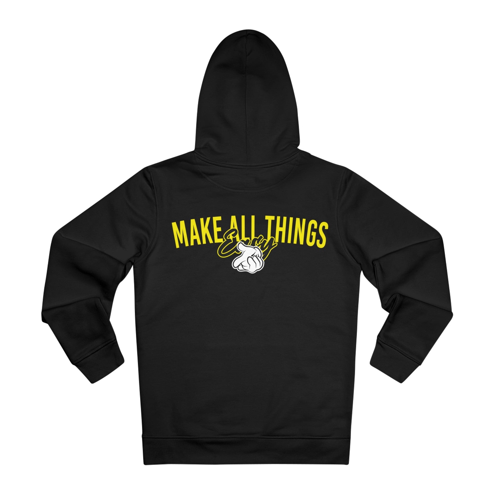 Printify Hoodie Black / 2XL Make all Things - Streetwear - King Breaker - Hoodie - Back Design