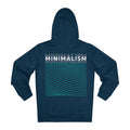 Printify Hoodie French Navy / S Minimalism - Streetwear - Berlin Reality - Hoodie - Back Design