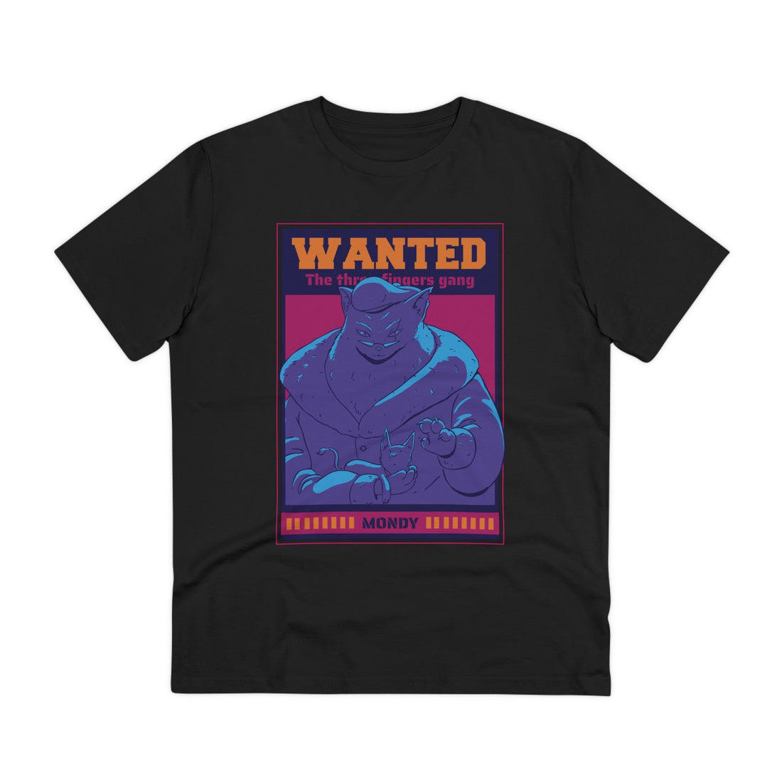 Printify T-Shirt Black / 2XS Mondy - Cat Mafia - Front Design