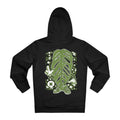Printify Hoodie Black / 2XL Monstera Esqueleto - Cartoon Plants - Hoodie - Back Design