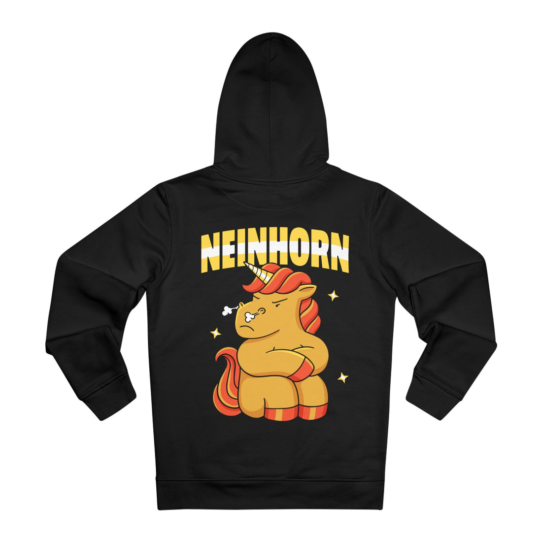 Printify Hoodie Black / 2XL Neinhorn - Unicorn World - Hoodie - Back Design