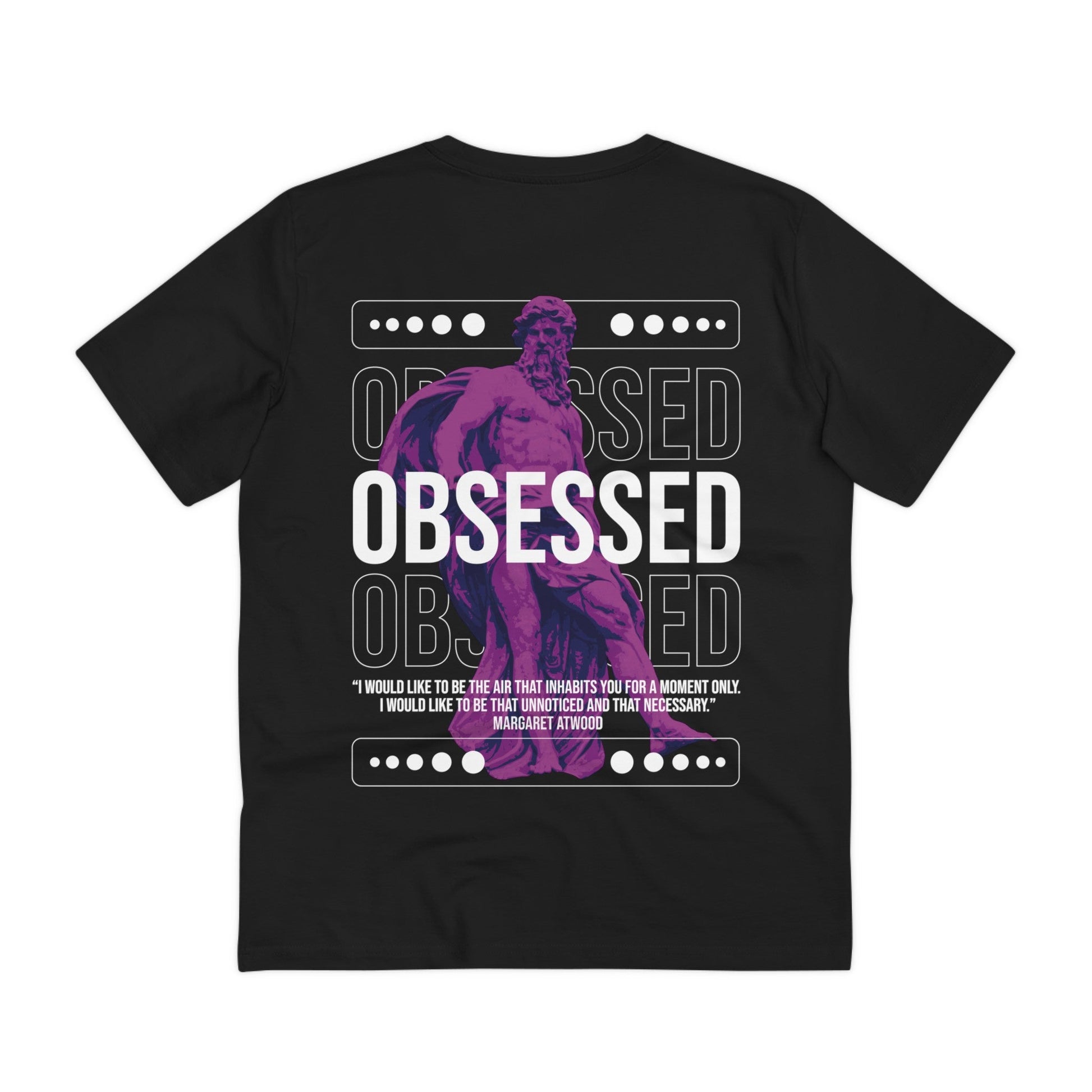 Printify T-Shirt Black / 2XS Obsessed - Streetwear - Gods Way - Back Design