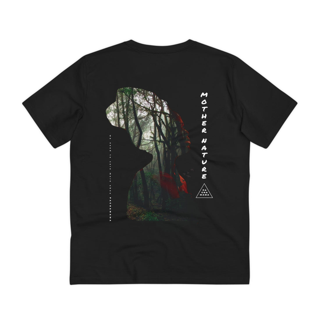 Printify T-Shirt Black / 2XS Pachamama Mother of Nature - Exposure Streetwear - Back Design