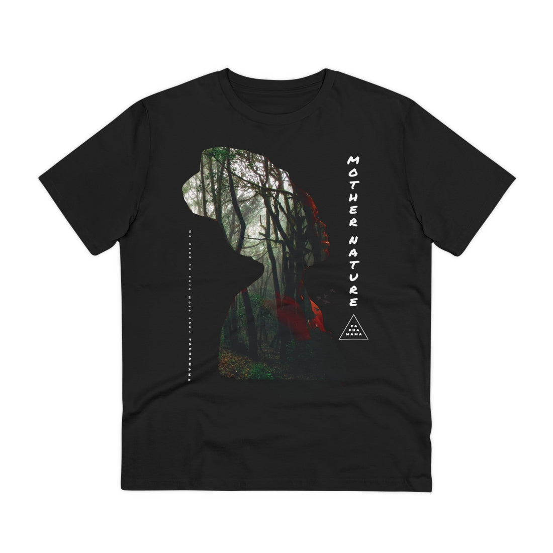Printify T-Shirt Black / 2XS Pachamama Mother of Nature - Exposure Streetwear - Front Design