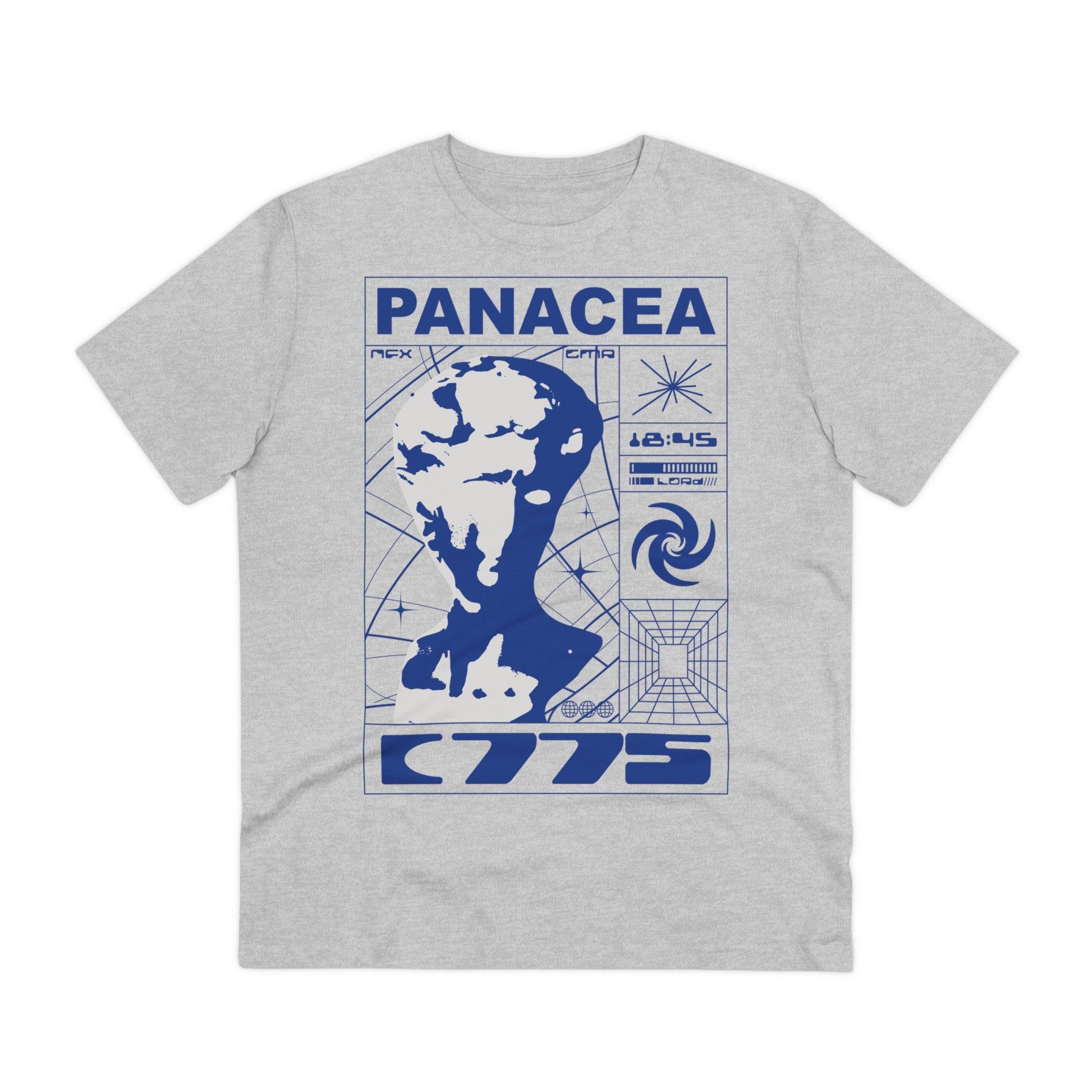 Printify T-Shirt Heather Grey / 2XS Panacea - Streetwear - King Breaker - Front Design