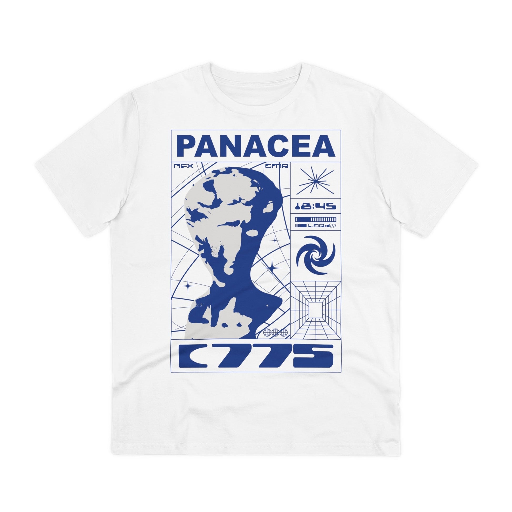 Printify T-Shirt White / 2XS Panacea - Streetwear - King Breaker - Front Design
