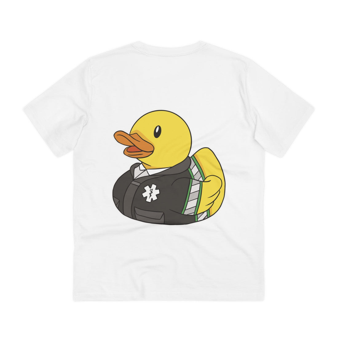 Printify T-Shirt White / 2XS Paramedic - Rubber Duck - Back Design