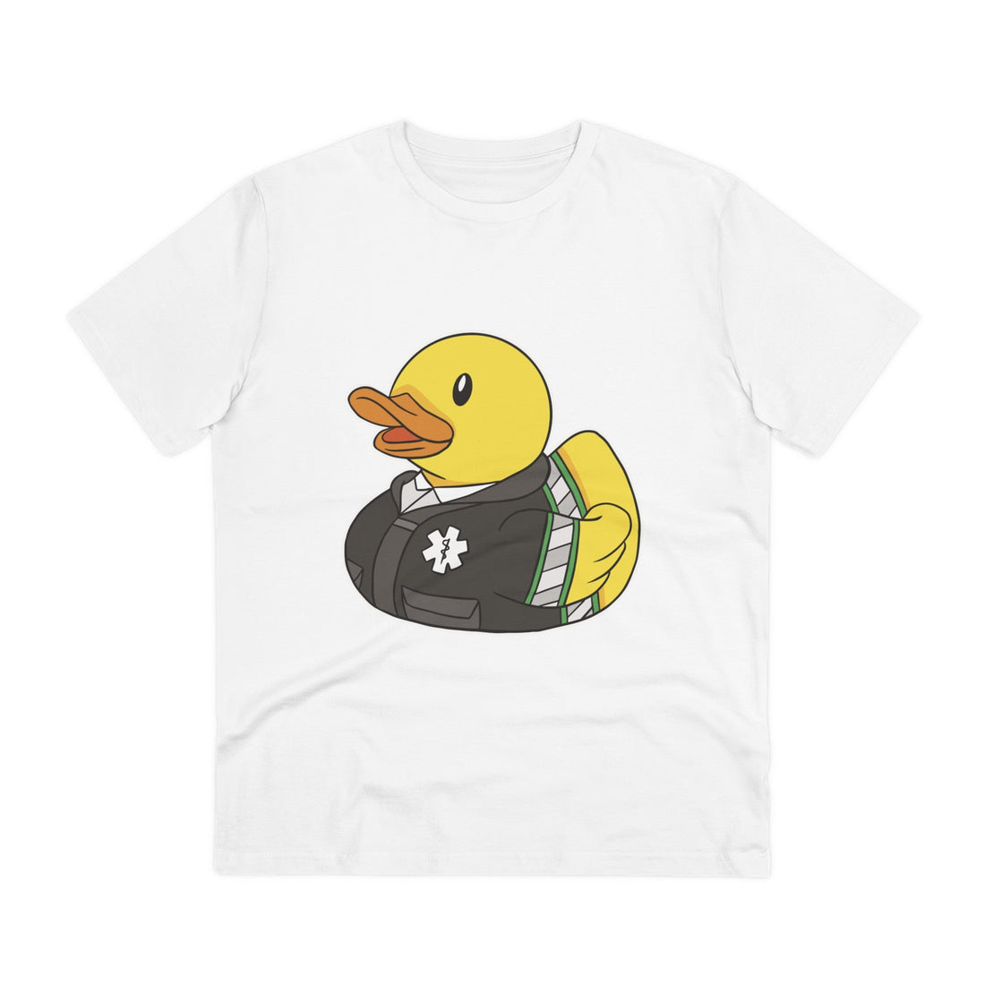 Printify T-Shirt White / 2XS Paramedic - Rubber Duck - Front Design