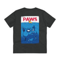 Printify T-Shirt Dark Heather Grey / 2XS Paws Cat and Duck - Anime World - Back Design
