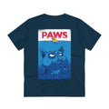 Printify T-Shirt French Navy / 2XS Paws Cat and Duck - Anime World - Back Design