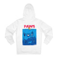 Printify Hoodie White / S Paws Cat and Duck - Anime World - Hoodie - Back Design