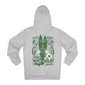Printify Hoodie Heather Grey / S Philodendron Billietiae - Cartoon Plants - Hoodie - Back Design