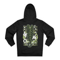 Printify Hoodie Black / 2XL Philodendron Melanochrysum - Cartoon Plants - Hoodie - Back Design
