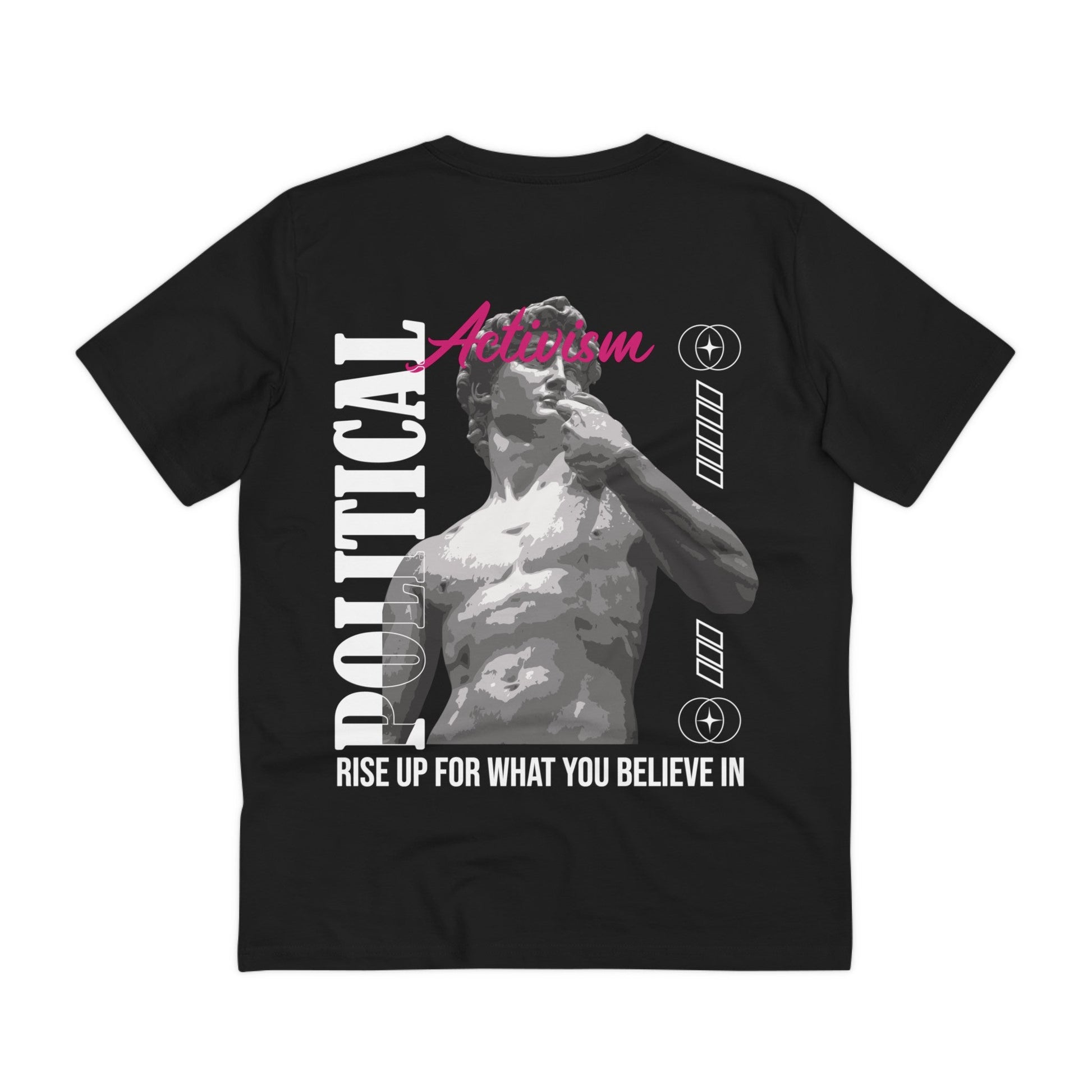 Printify T-Shirt Black / 2XS Political Activism - Streetwear - Gods Way - Back Design
