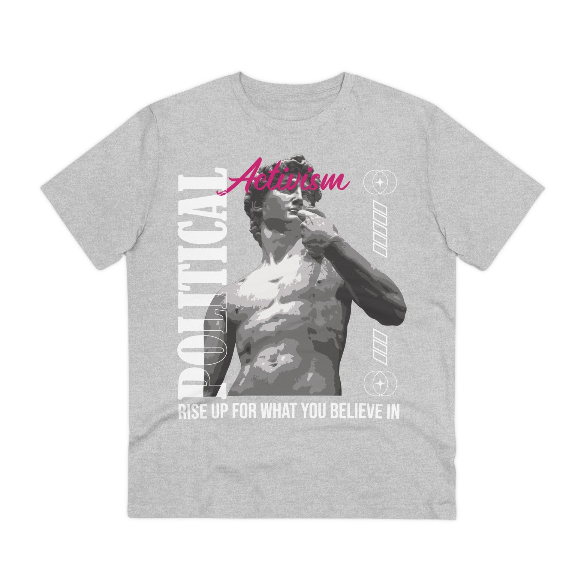 Printify T-Shirt Heather Grey / 2XS Political Activism - Streetwear - Gods Way - Front Design