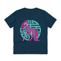 Printify T-Shirt French Navy / 2XS Qi Pao Unicorn - Unicorn World - Back Design