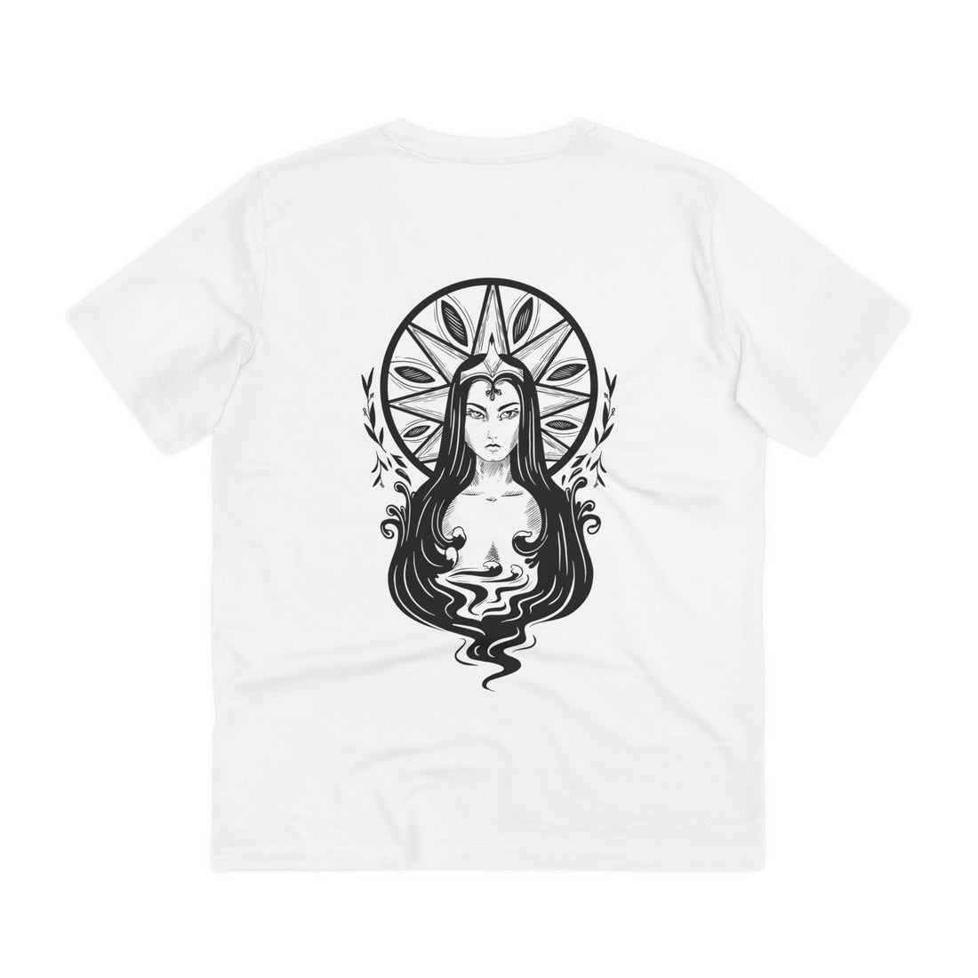 Printify T-Shirt White / 2XS Queen - Dark Fantasy - Back Design