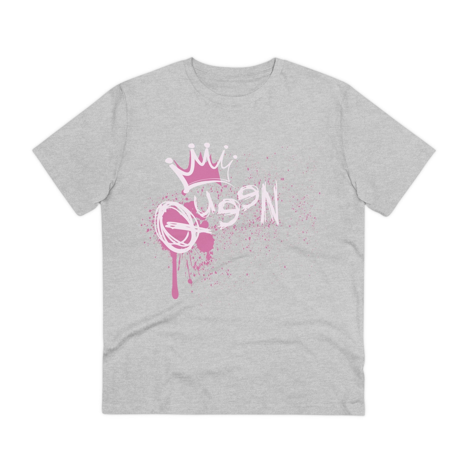 Printify T-Shirt Heather Grey / 2XS Queen - Streetwear - I´m Fine - Front Design