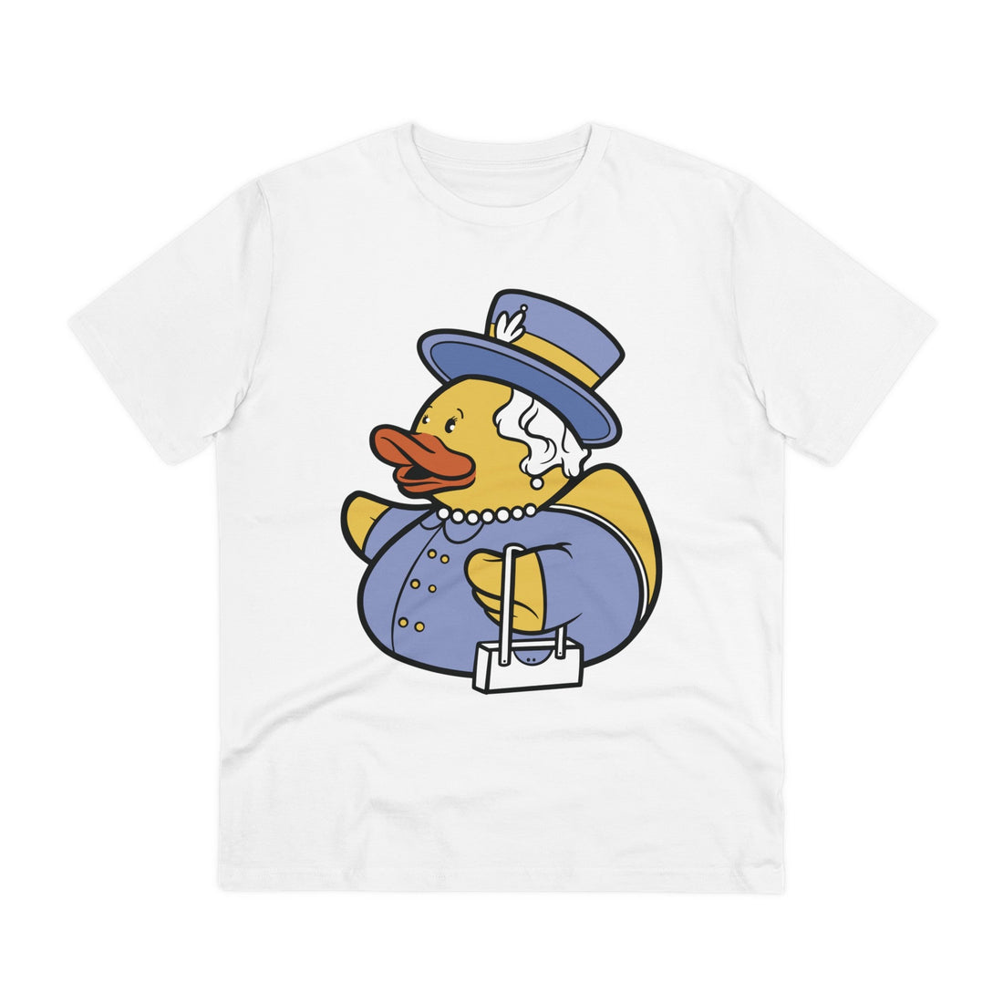 Printify T-Shirt White / 2XS Royal - Rubber Duck - Front Design
