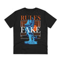 Printify T-Shirt Black / 2XS Rules Fake Regime - Streetwear - Gods Way - Front Design
