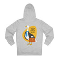 Printify Hoodie Heather Grey / S Serious Goose Today I´m a serious goose - Rubber Duck - Hoodie - Back Design