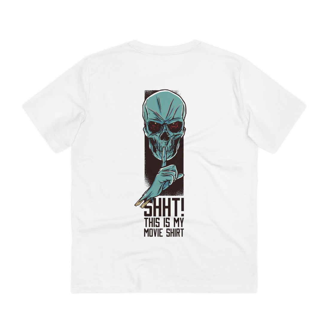 Printify T-Shirt White / 2XS Shht! This is my Movie Shirt - Film Parodie - Back Design