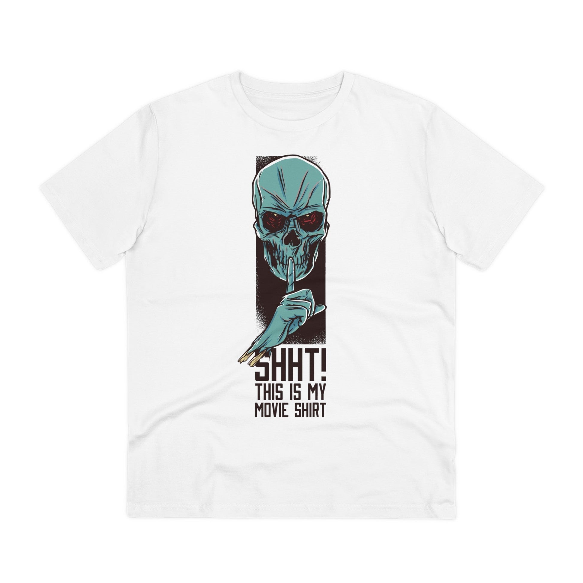 Printify T-Shirt White / 2XS Shht! This is my Movie Shirt - Film Parodie - Front Design