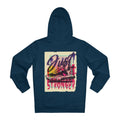 Printify Hoodie French Navy / S Shoes Just Stronger - Urban Graffiti - Hoodie - Back Design