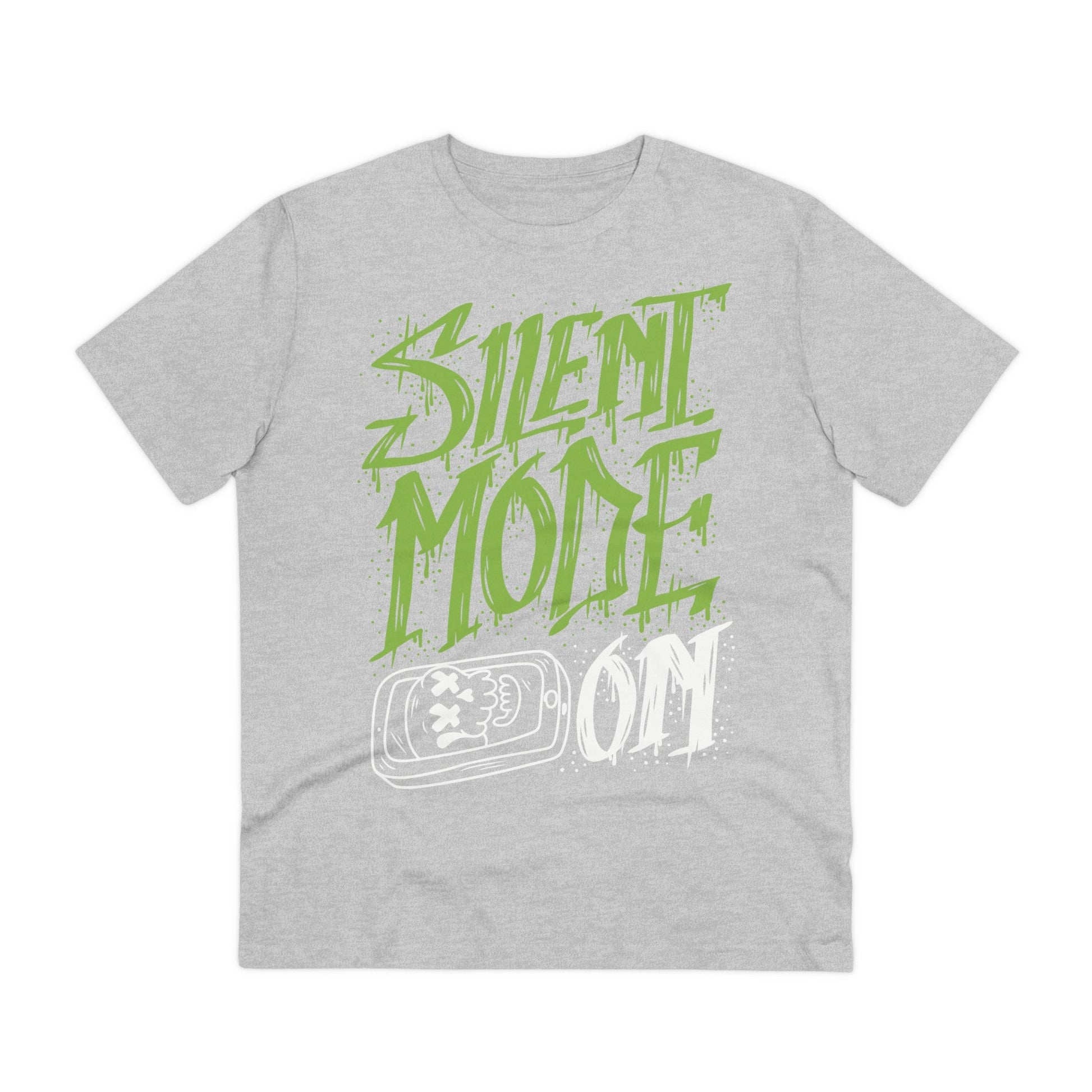 Printify T-Shirt Heather Grey / 2XS Silent Mode on - Streetwear - I´m Fine - Front Design