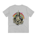 Printify T-Shirt Heather Grey / 2XS Skeleton Unicorn - Unicorn World - Back Design