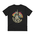 Printify T-Shirt Black / 2XS Skeleton Unicorn - Unicorn World - Front Design