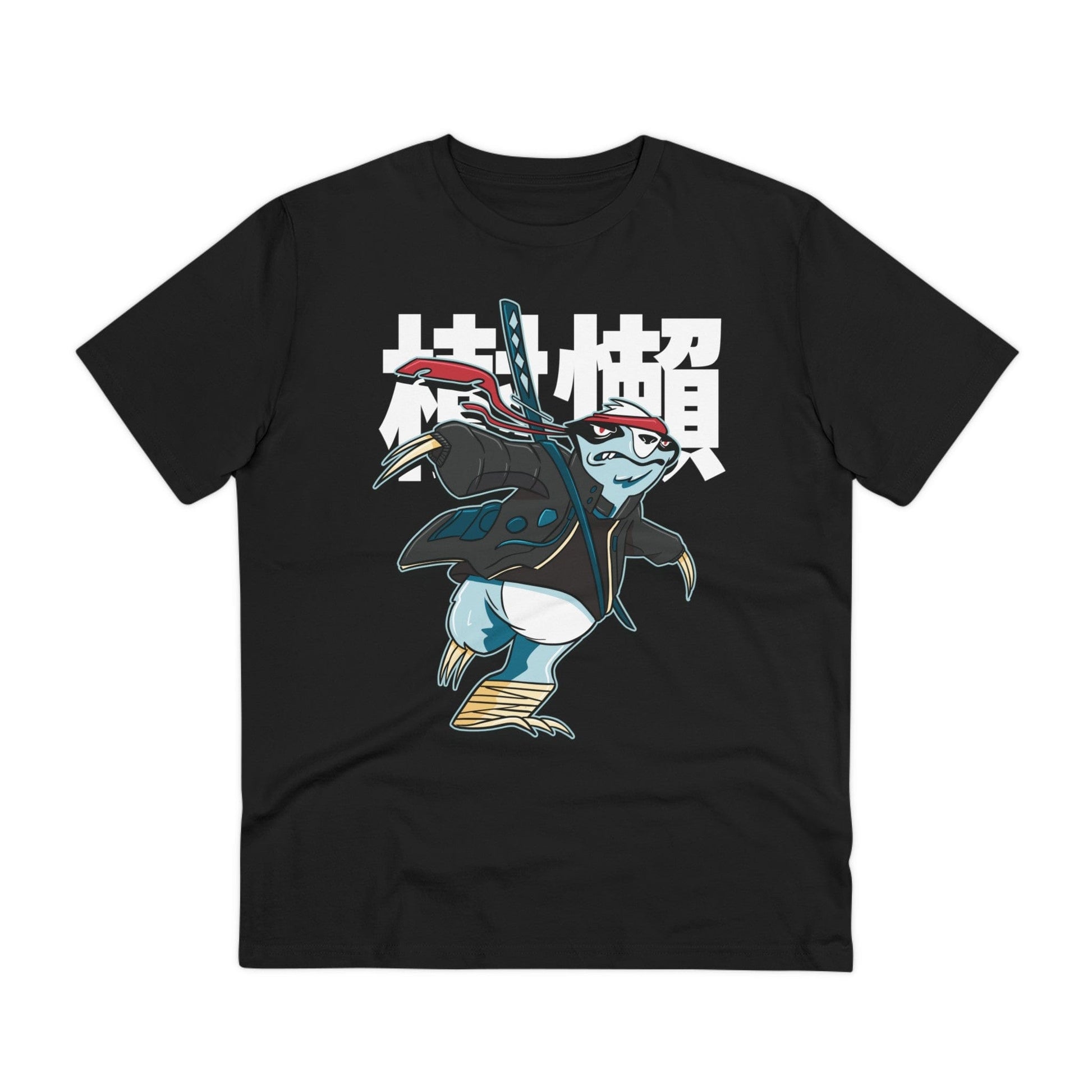 Printify T-Shirt Black / 2XS Sloth - Warrior Animals - Front Design