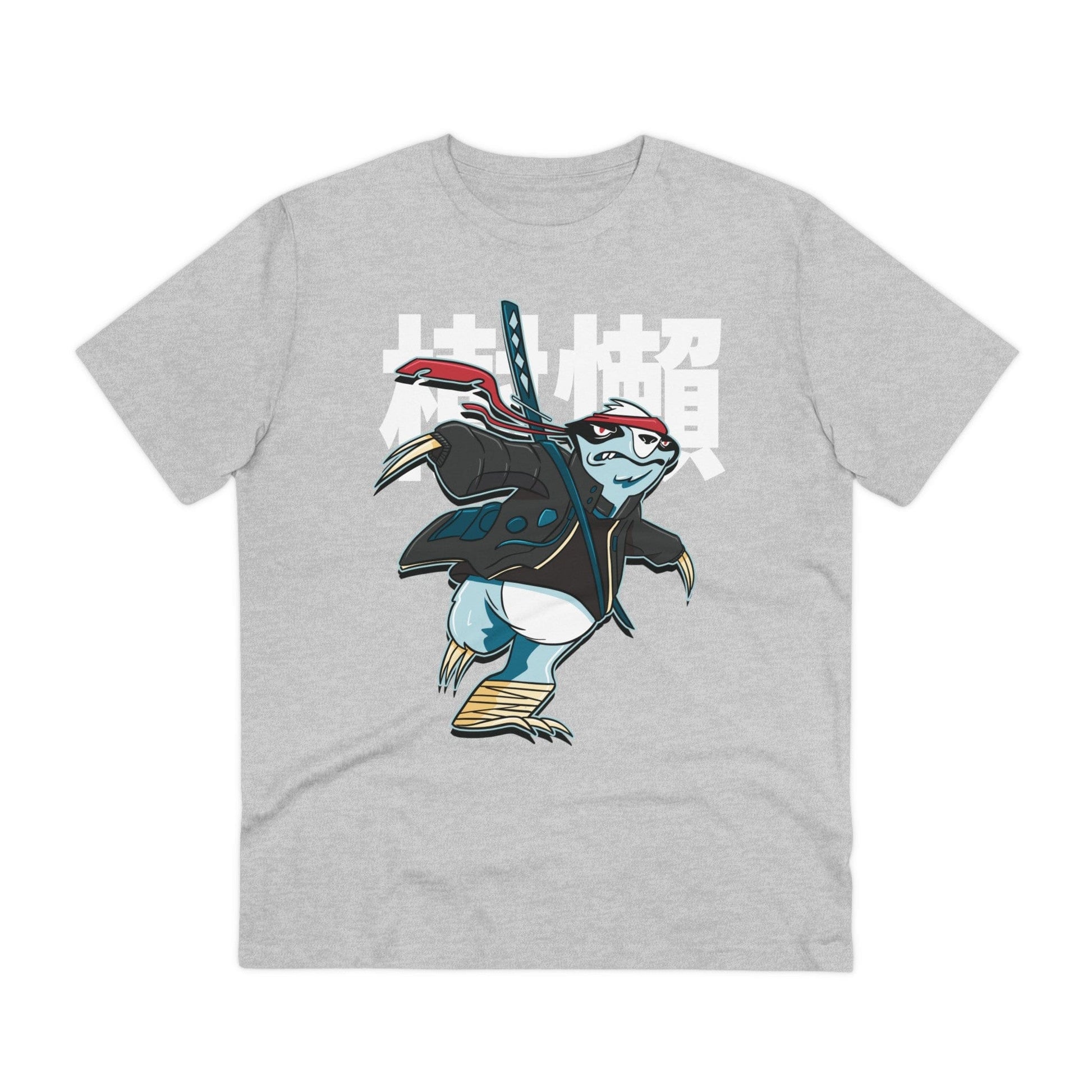 Printify T-Shirt Heather Grey / 2XS Sloth - Warrior Animals - Front Design
