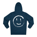 Printify Hoodie French Navy / S Smile more - Streetwear - Level X - Hoodie - Back Design