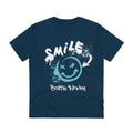 Printify T-Shirt French Navy / 2XS Smile Postivie thinking - Streetwear - I´m Fine - Front Design