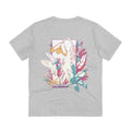 Printify T-Shirt Heather Grey / 2XS Snowdrop - Flowers with Fairies - Back Design