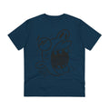 Printify T-Shirt French Navy / 2XS Social Anxiety Phobia - Doodle Fears - Front Design