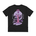 Printify T-Shirt Black / 2XS Standing Alien with open arms - Alien Warrior - Front Design