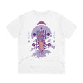 Printify T-Shirt White / 2XS Standing Cyborg Alien - Alien Warrior - Front Design