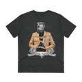 Printify T-Shirt Dark Heather Grey / 2XS Statue Collage with Lions - Modern Collage - Front Design